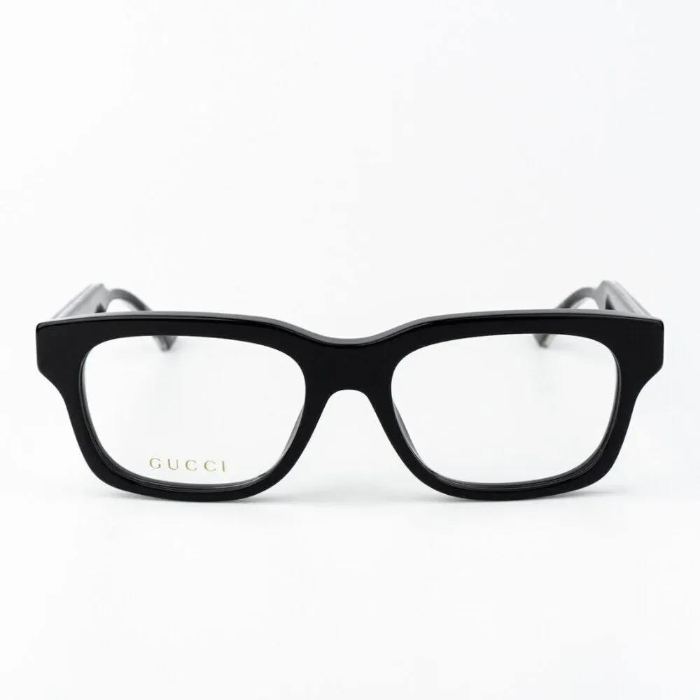 Gucci Women Eyeglasses Black Square GG1731O 001 BRAND NEW